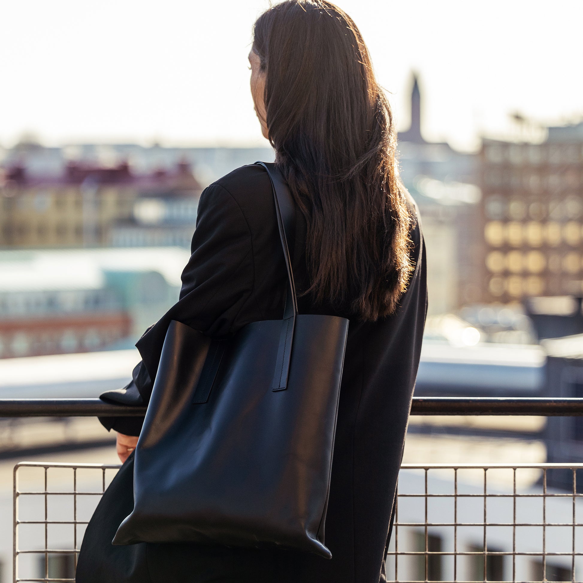 TRÄSLÖV Tote Bag Black