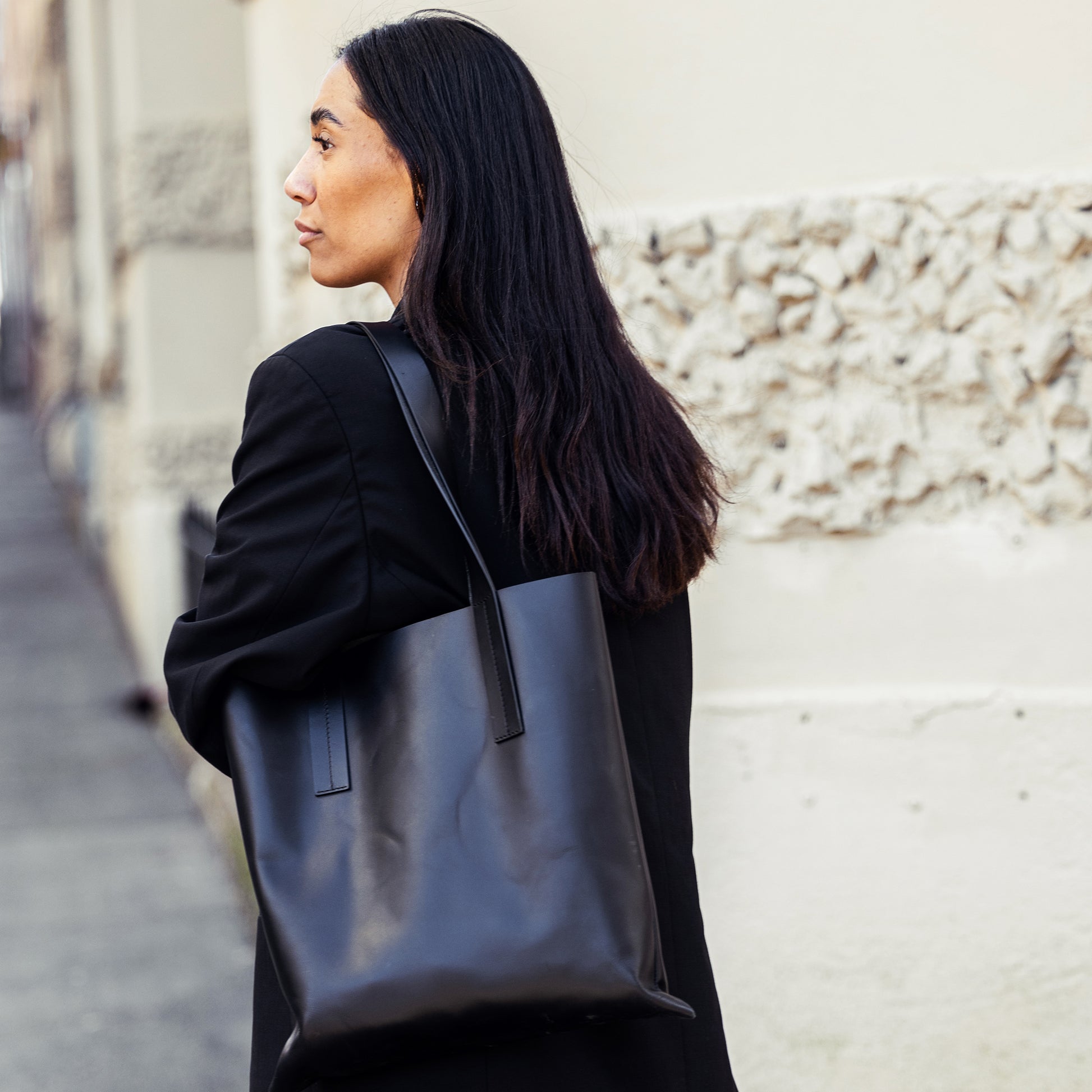 TRÄSLÖV Tote Bag Black