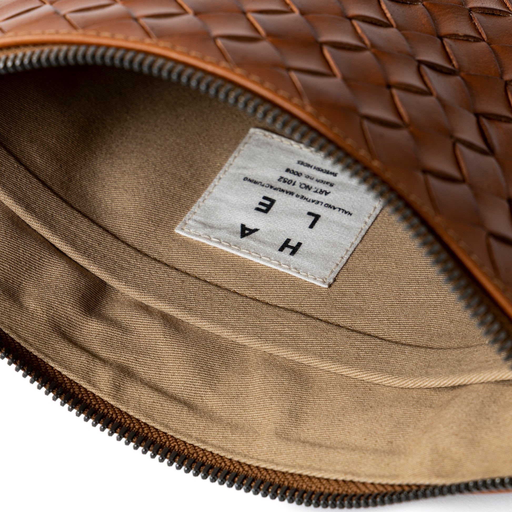 ÄSTAD Braided Pouch Tan