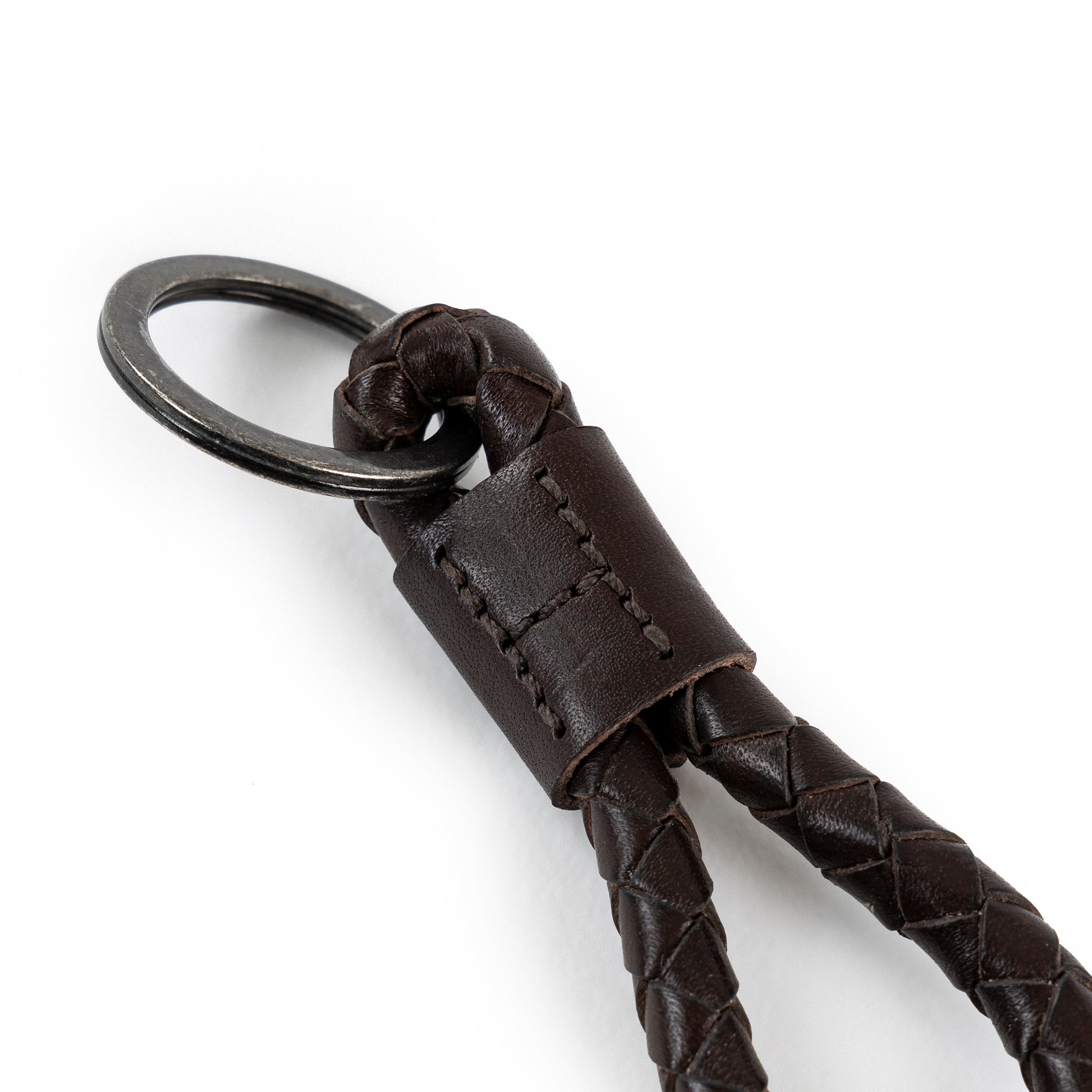 MORUP Braided Keyring Darkbrown