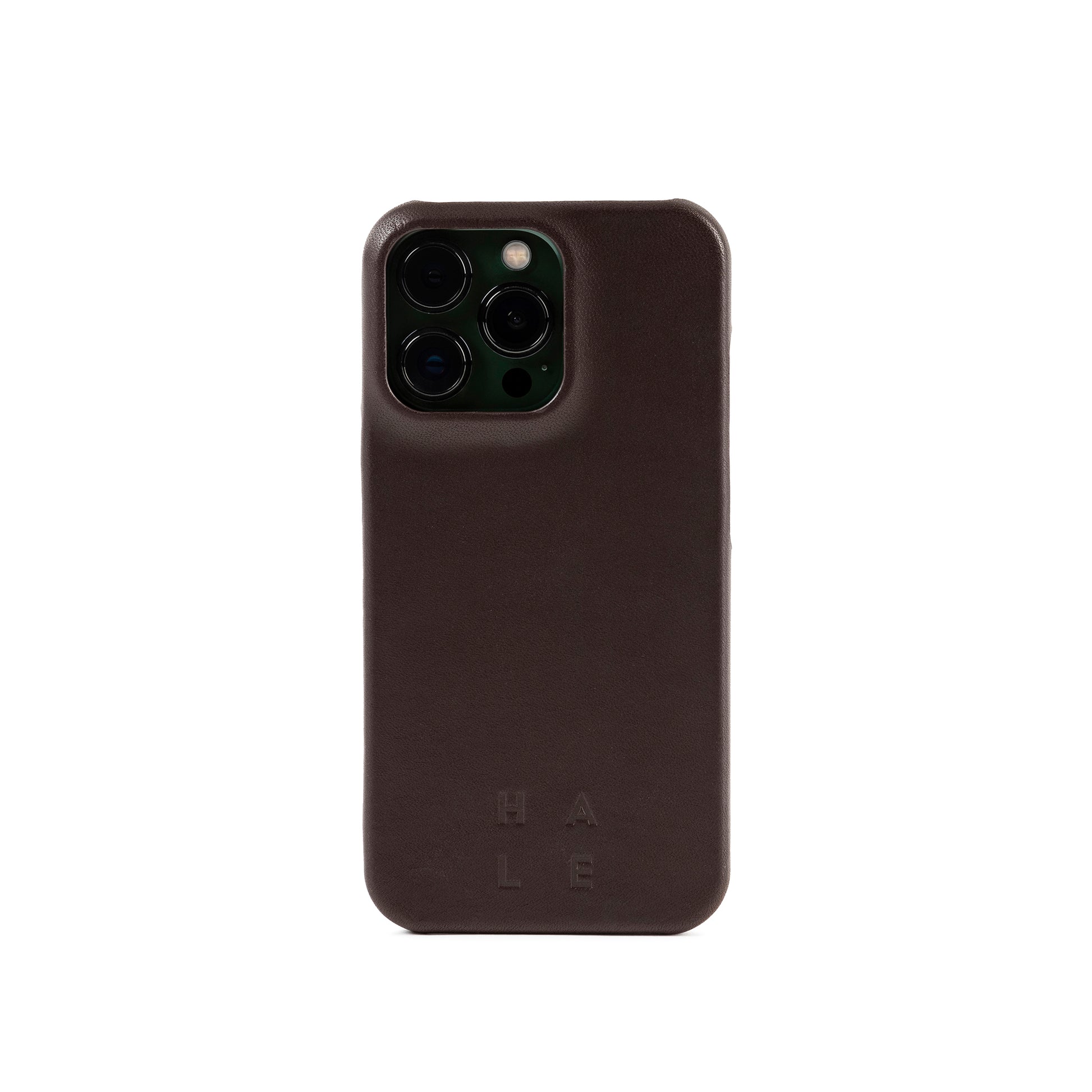 LINGHULT IPhone Case 14 Pro Darkbrown