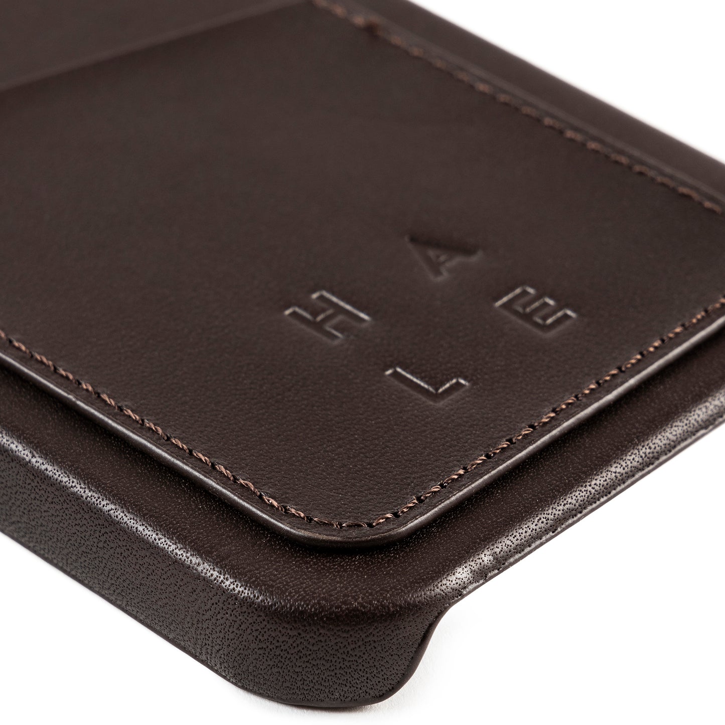 BASTENA IPhone wallet case 14 Pro Darkbrown