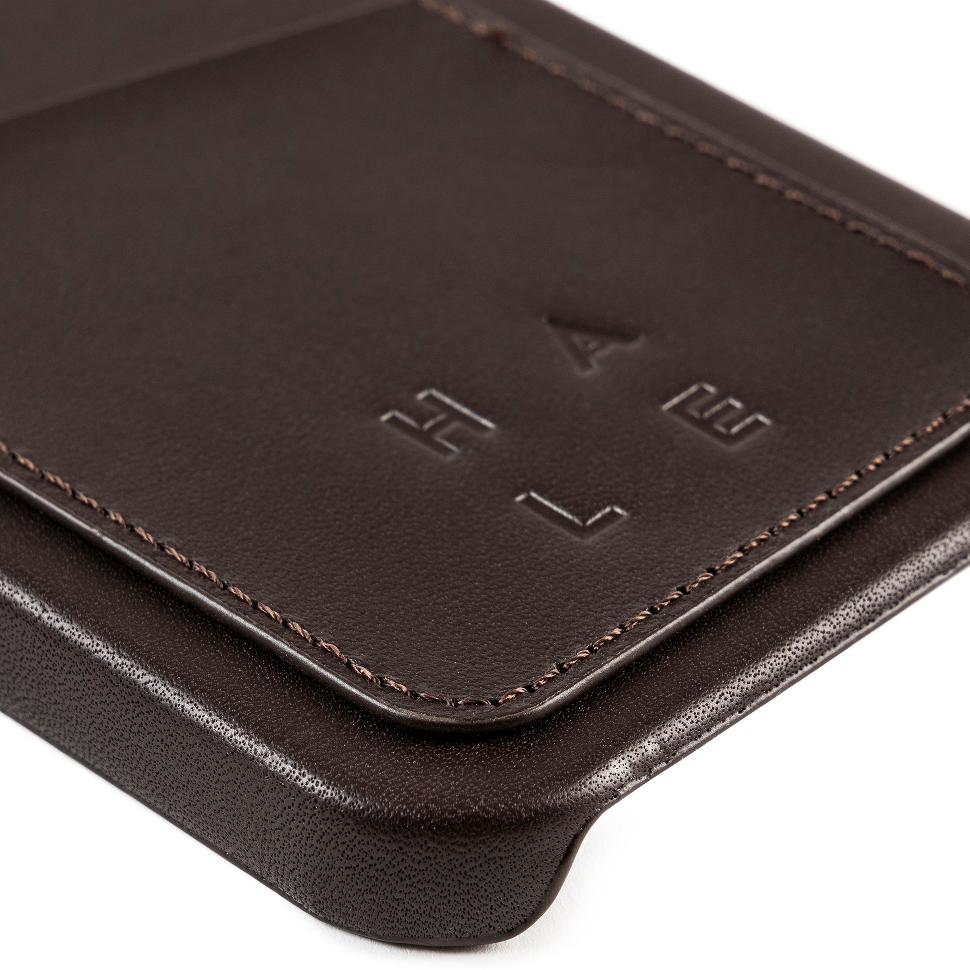 BASTENA IPhone wallet case 14 Pro Darkbrown