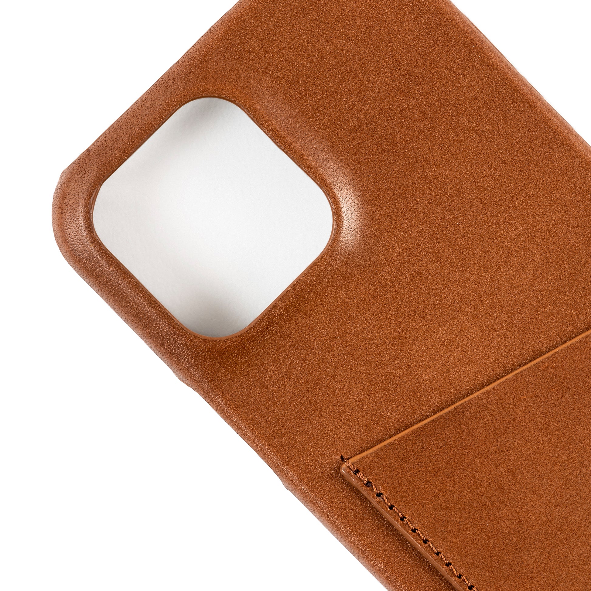 BASTENA IPhone wallet case 14 Pro Tan