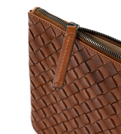 ÄSTAD Braided Pouch Tan