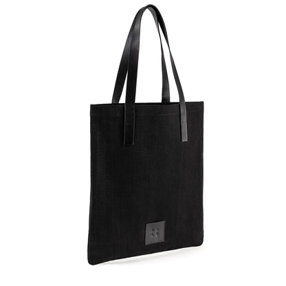 BLIXTORP Canvas Tote Black