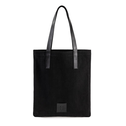 BLIXTORP Canvas Tote Black