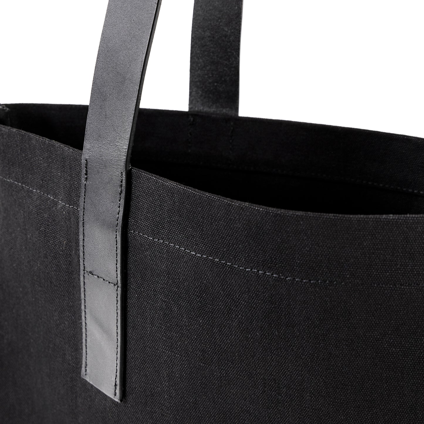 BLIXTORP Canvas Tote Black