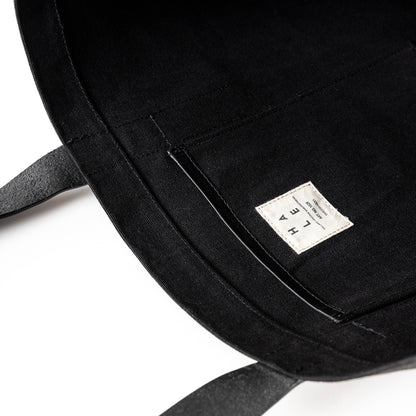 BLIXTORP Canvas Tote Black