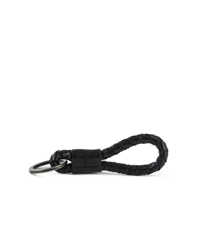 Morup Braided Keyring Black