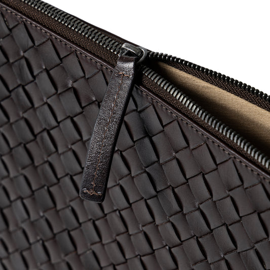 STRANNINGE Braided Computer Case 16 inch Darkbrown