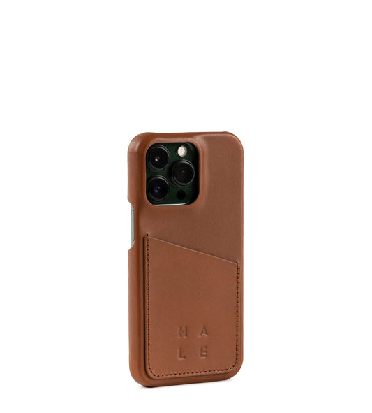 BASTENA IPhone wallet case 14 Pro Tan