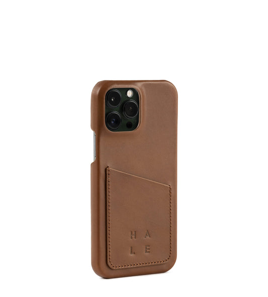 HISHULT IPhone mobilskal med korthållare 13 Pro Max, Tan