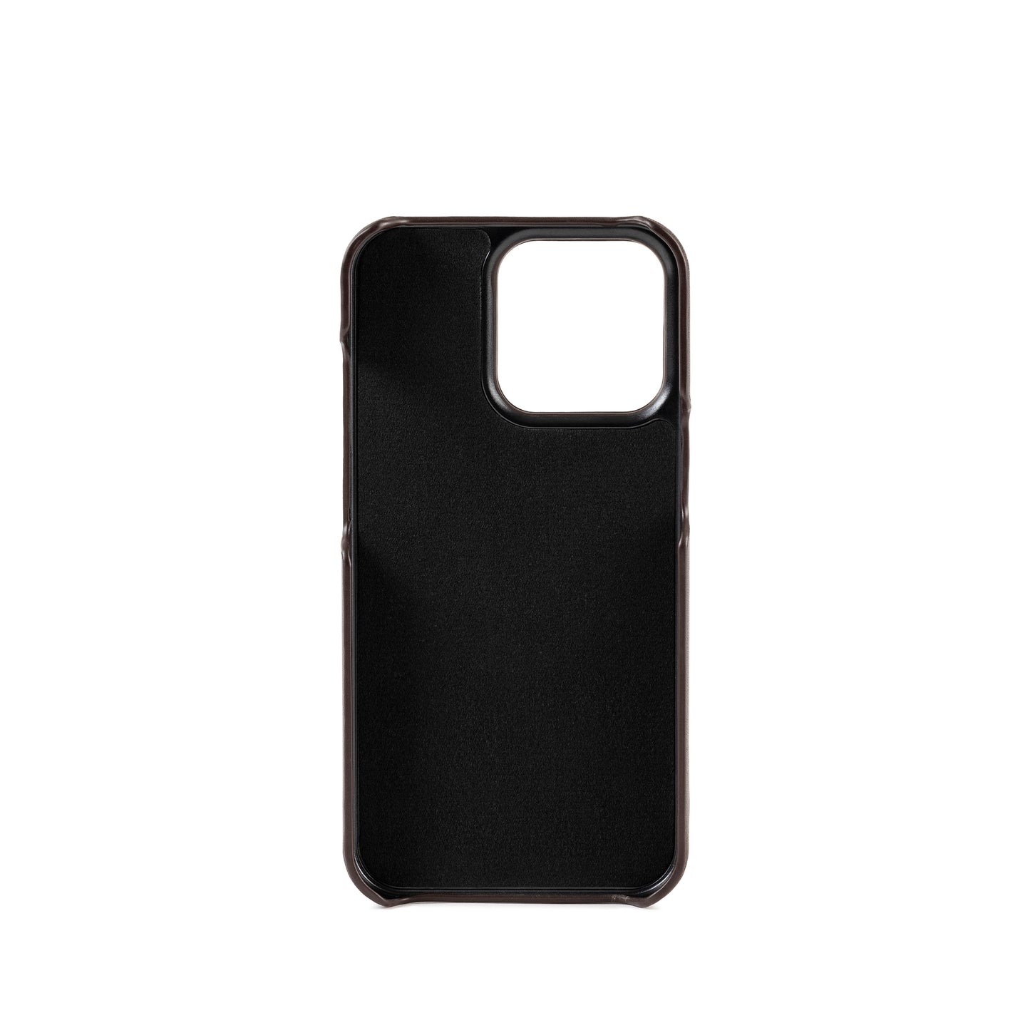 BASTENA IPhone wallet case 14 Pro Darkbrown