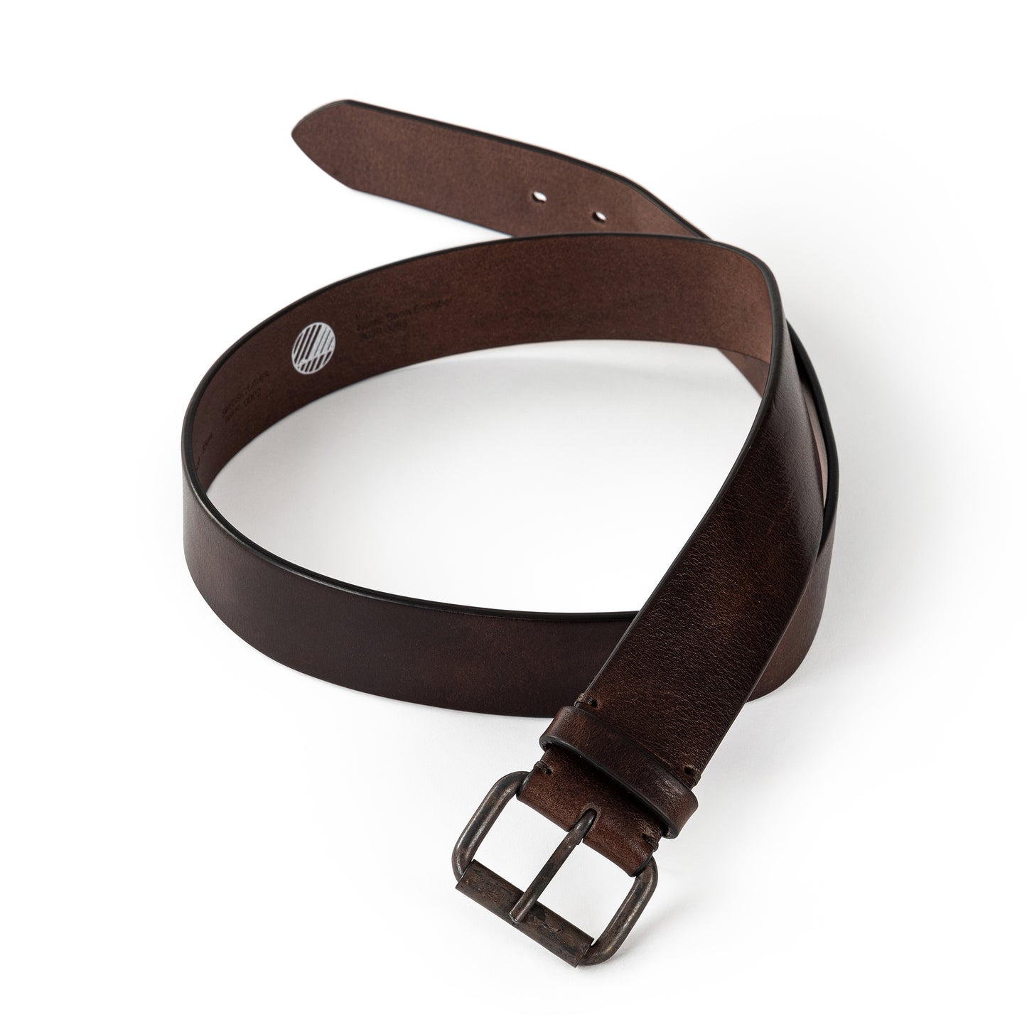 HUNNESTAD Belt 40mm Darkbrown